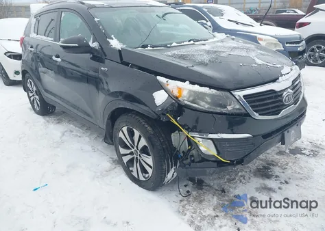 2012 Kia Sportage Ex из США, поврежденный, VIN KNDPCCA22C7199281